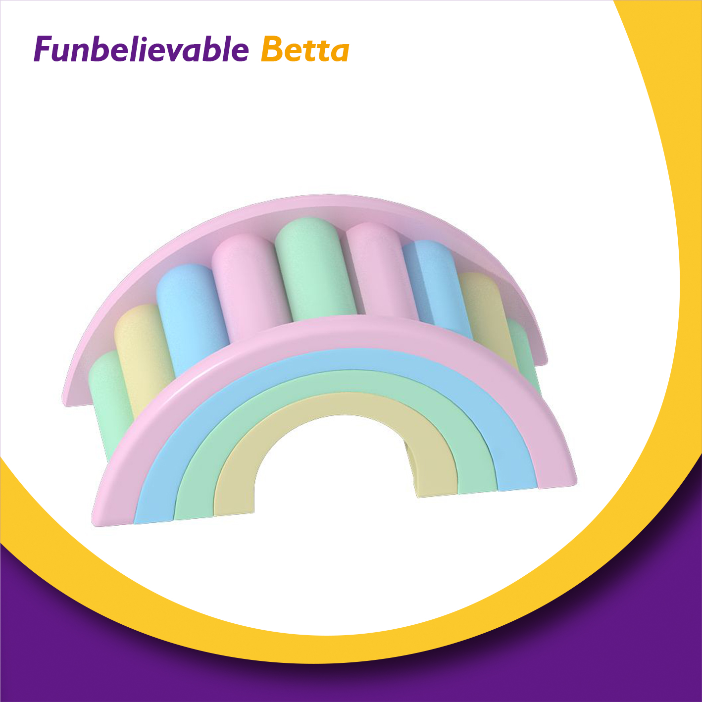 Bettaplay Lovely Pink softplay equipment package equipment for party hire