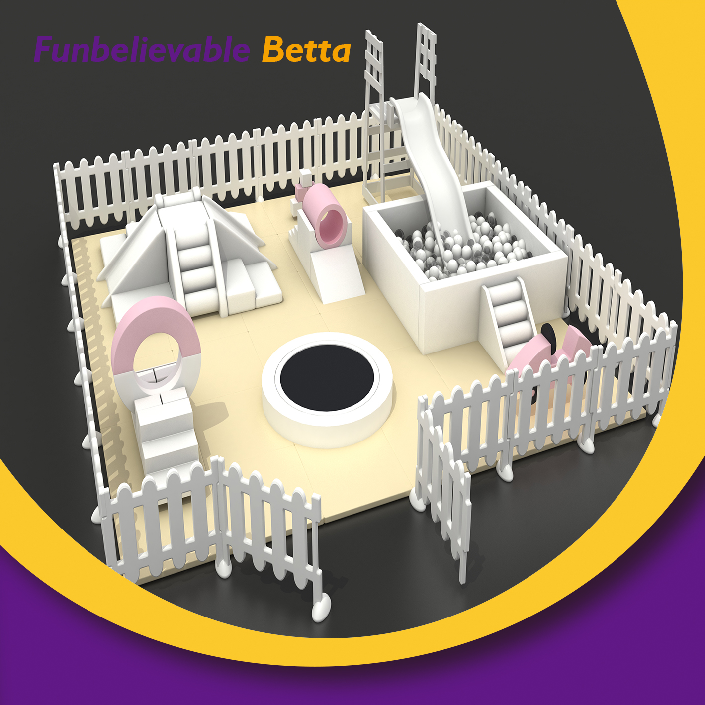 Bettaplay kids soft play indoor playground soft play toddler soft play equipment