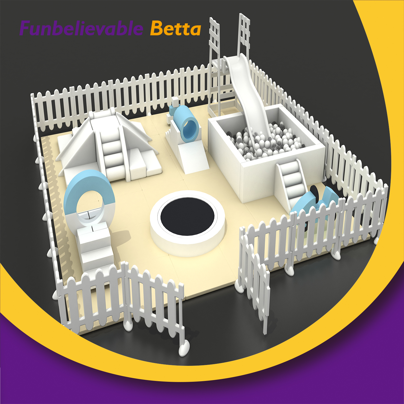 Bettaplay kids soft play indoor playground soft play toddler soft play equipment