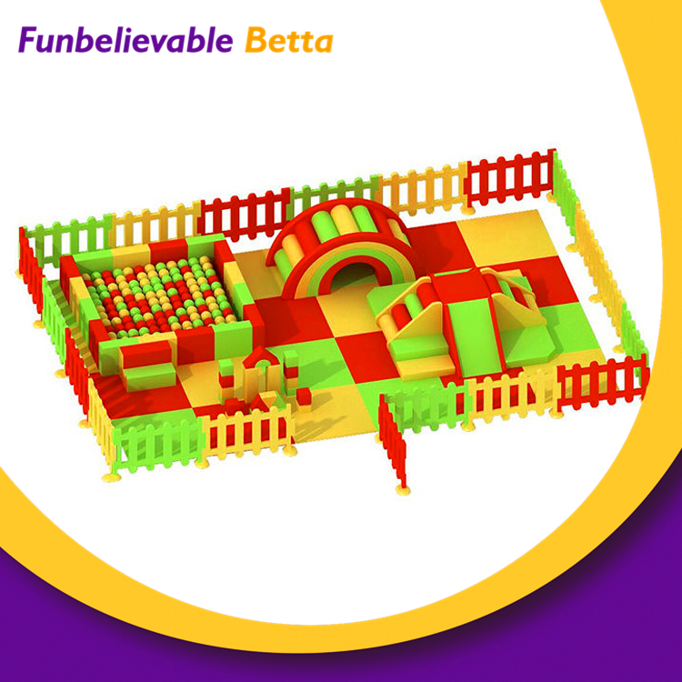 Bettaplay Kids soft play equipment indoor play soft square ball pit for sale