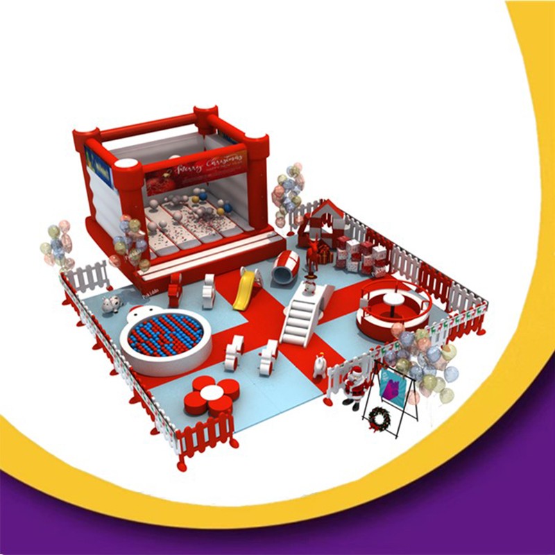 Bettaplay Christmas style indoor soft play equipment for party hire