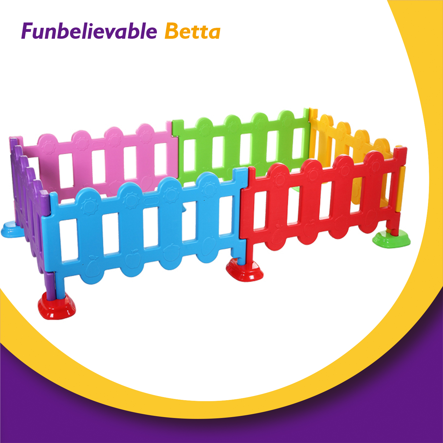 Bettaplay kids' playpens cheap plastic kids baby playpen fence