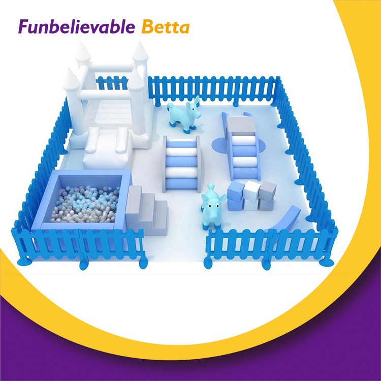 Bettaplay Blue Slide Ball Pit Indoor Kids Soft Play Package
