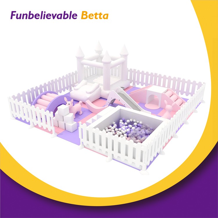 Bettaplay Pink Style Slide Indoor Kids Soft Play Package