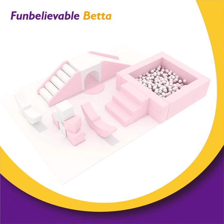 Bettaplay Pink Style Slide Indoor Kids Soft Play Package