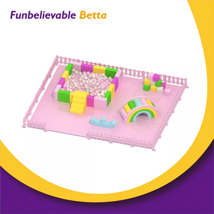 Bettaplay Pink Style Slide Indoor Kids Soft Play Package