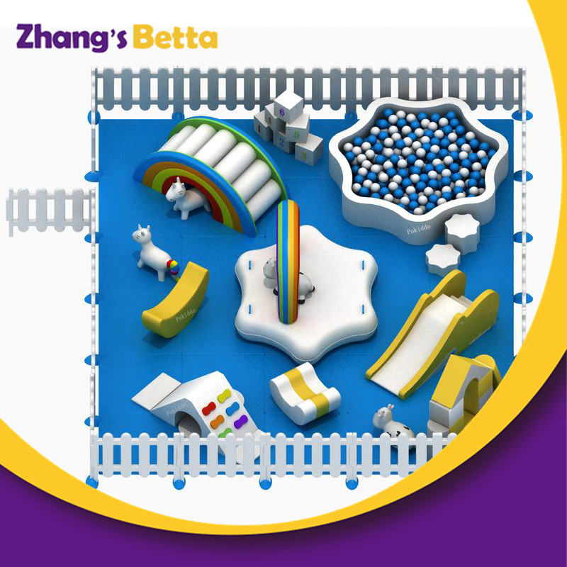 Bettaplay Party hire pastel soft play equipment set soft play package for kids